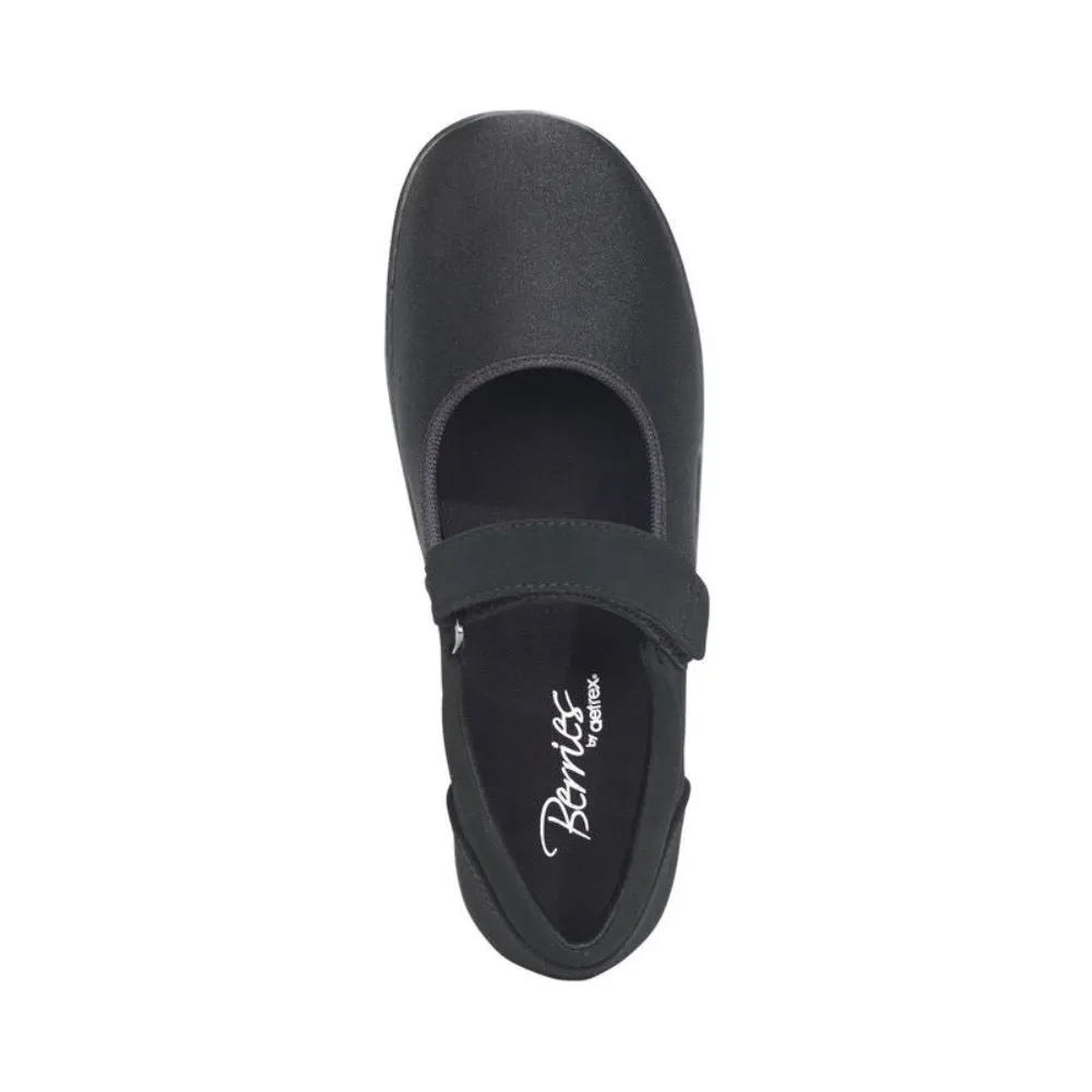 Aetrex Women's Berries Helen Knit Stretch Mary Jane Black