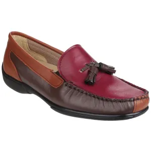 Biddlestone Loafer Shoes Chestnut/Tan/Wine