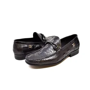 British Walkers Leon Men's Leather Slip On Loafers