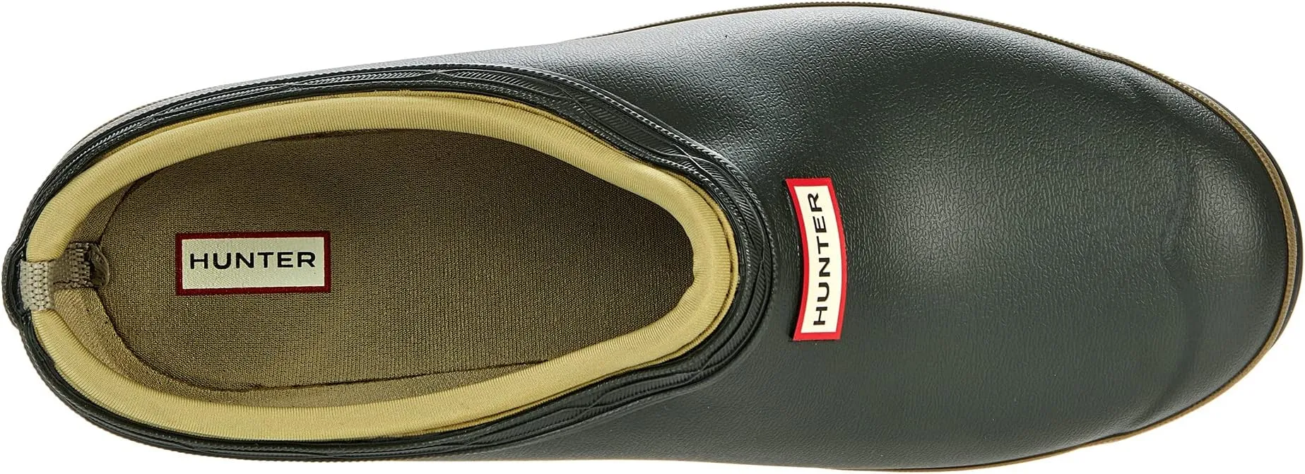 Gardener Neo Lined Clog Hunter Rubber Boots, Dark/Olive