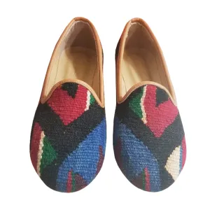 Handwoven Wool Kilim Women's Loafer (Bibi) Size 41 (11)