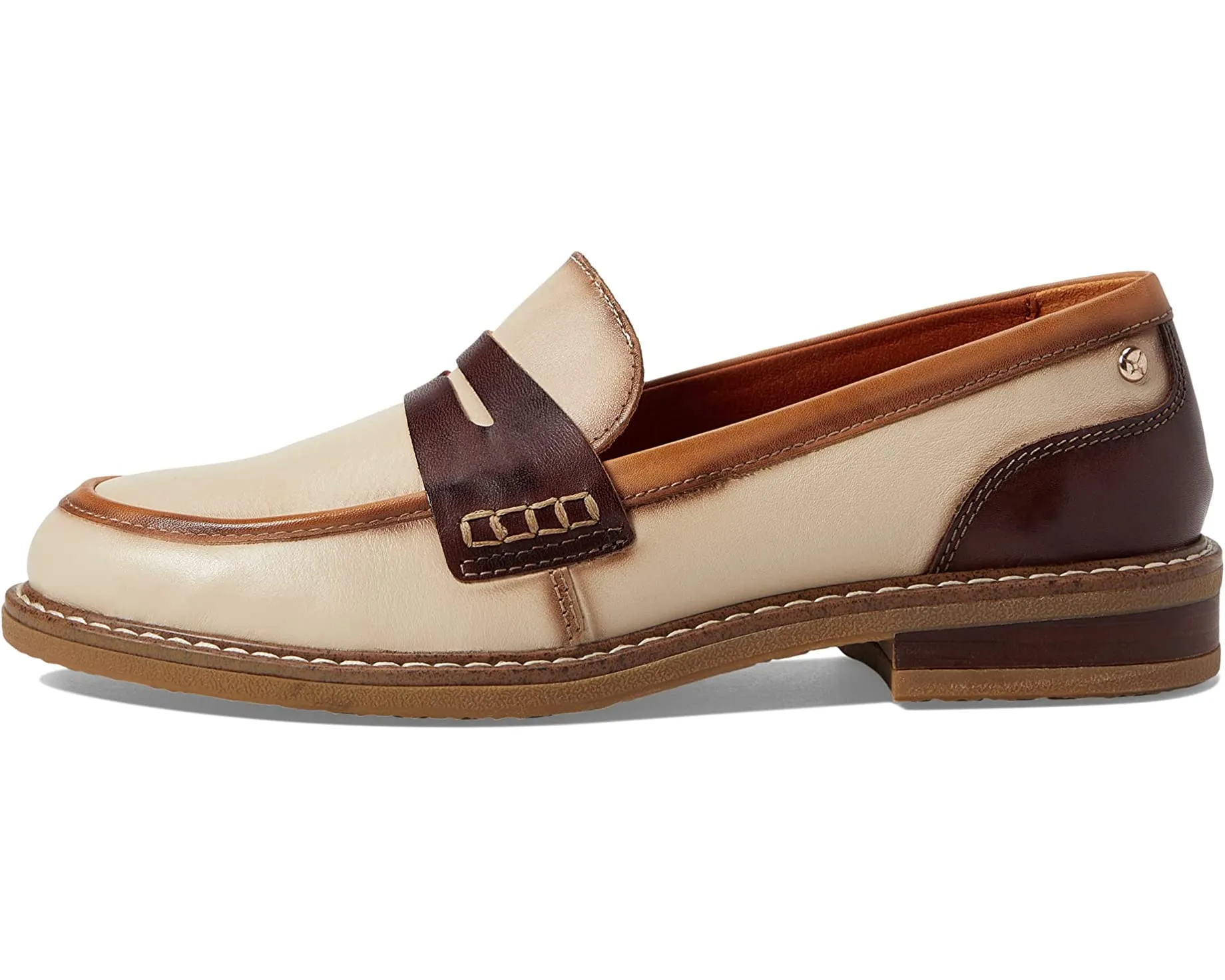 Loafers Aldaya W8J-3541C2 Pikolinos, marfil