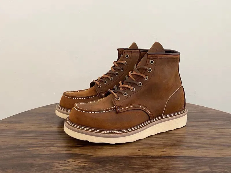 Men's 1907 Moc Toe Leather Boots