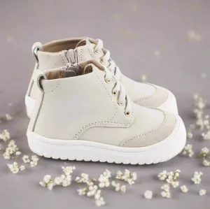 Play Perfect Bone High Top {Premium Leather}