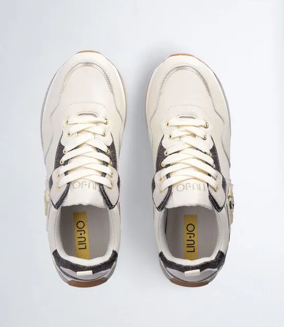 SNEAKERS DETTAGLI LOGO A CONTRASTO