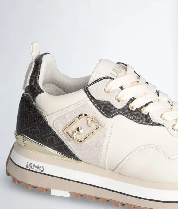 SNEAKERS DETTAGLI LOGO A CONTRASTO