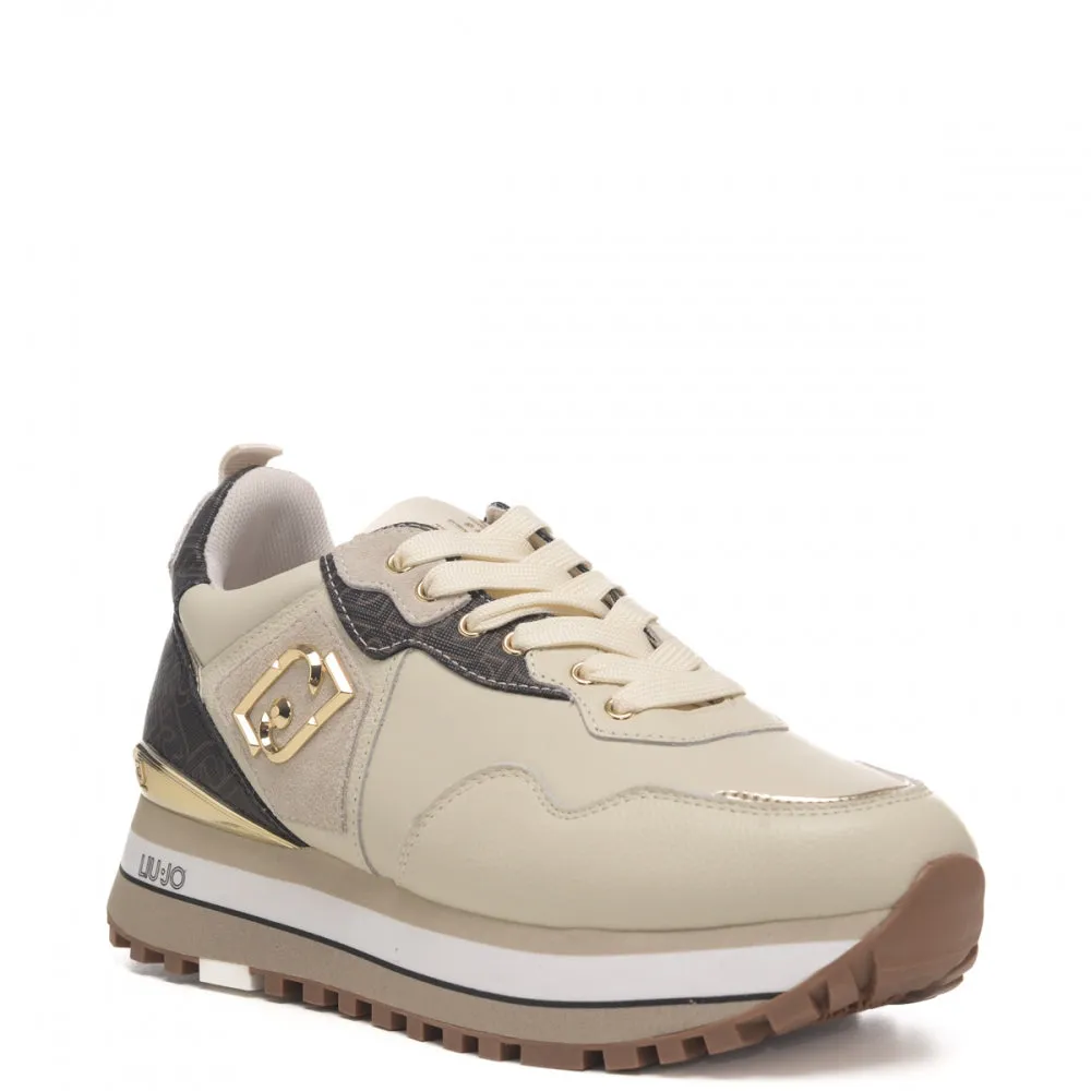 SNEAKERS DETTAGLI LOGO A CONTRASTO