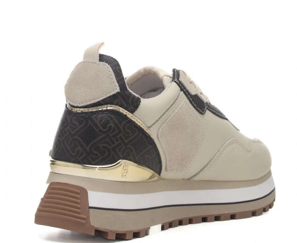 SNEAKERS DETTAGLI LOGO A CONTRASTO