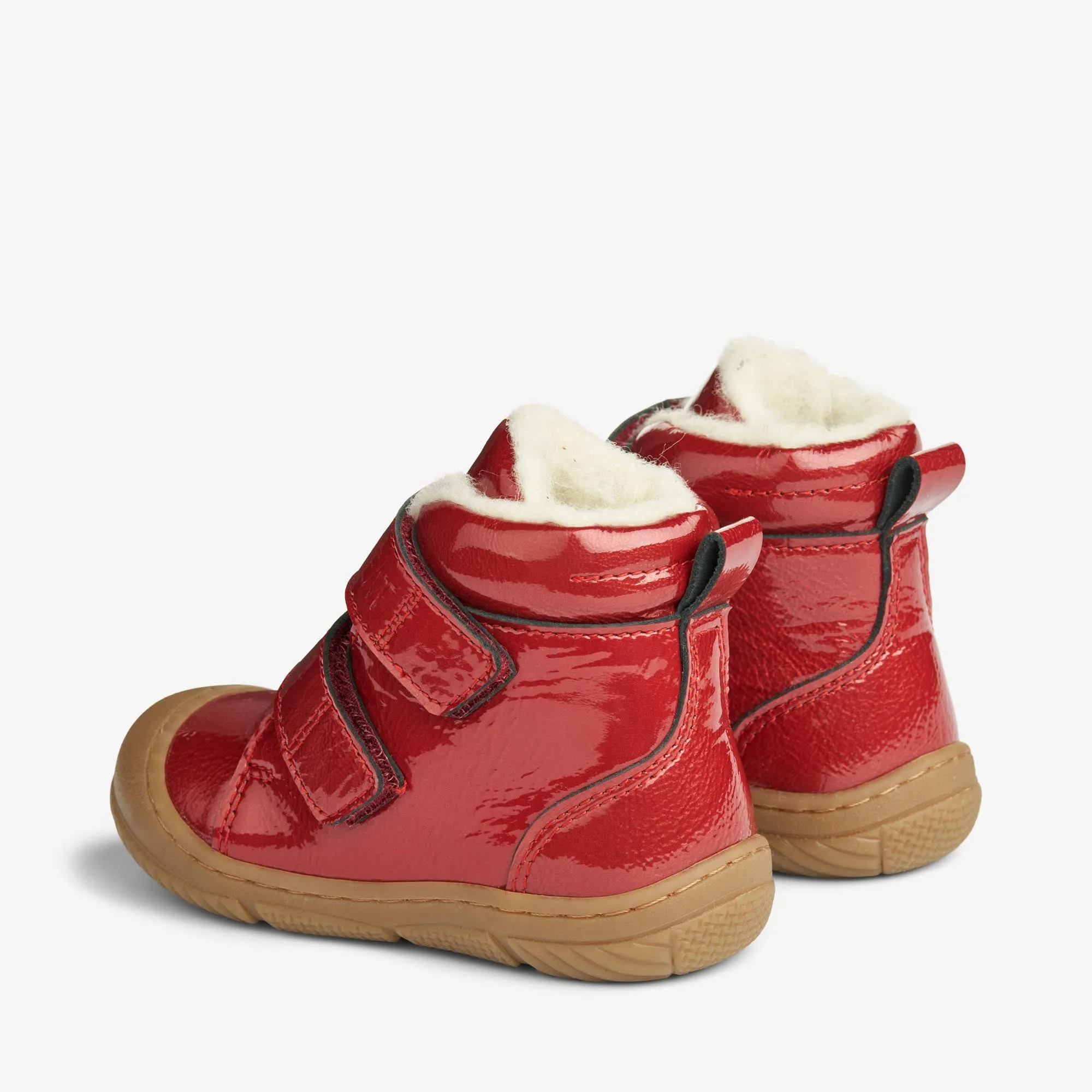 Snugga Wool Patent | Baby - red