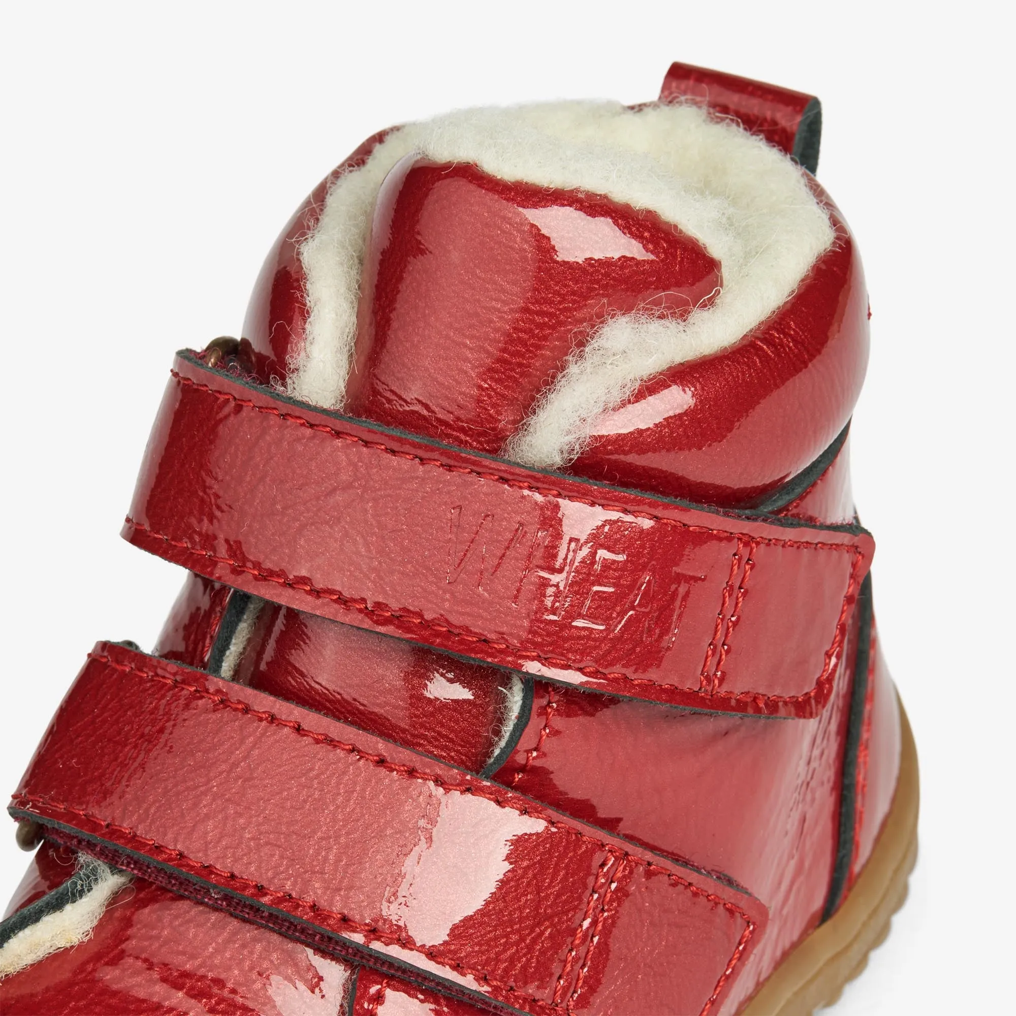 Snugga Wool Patent | Baby - red