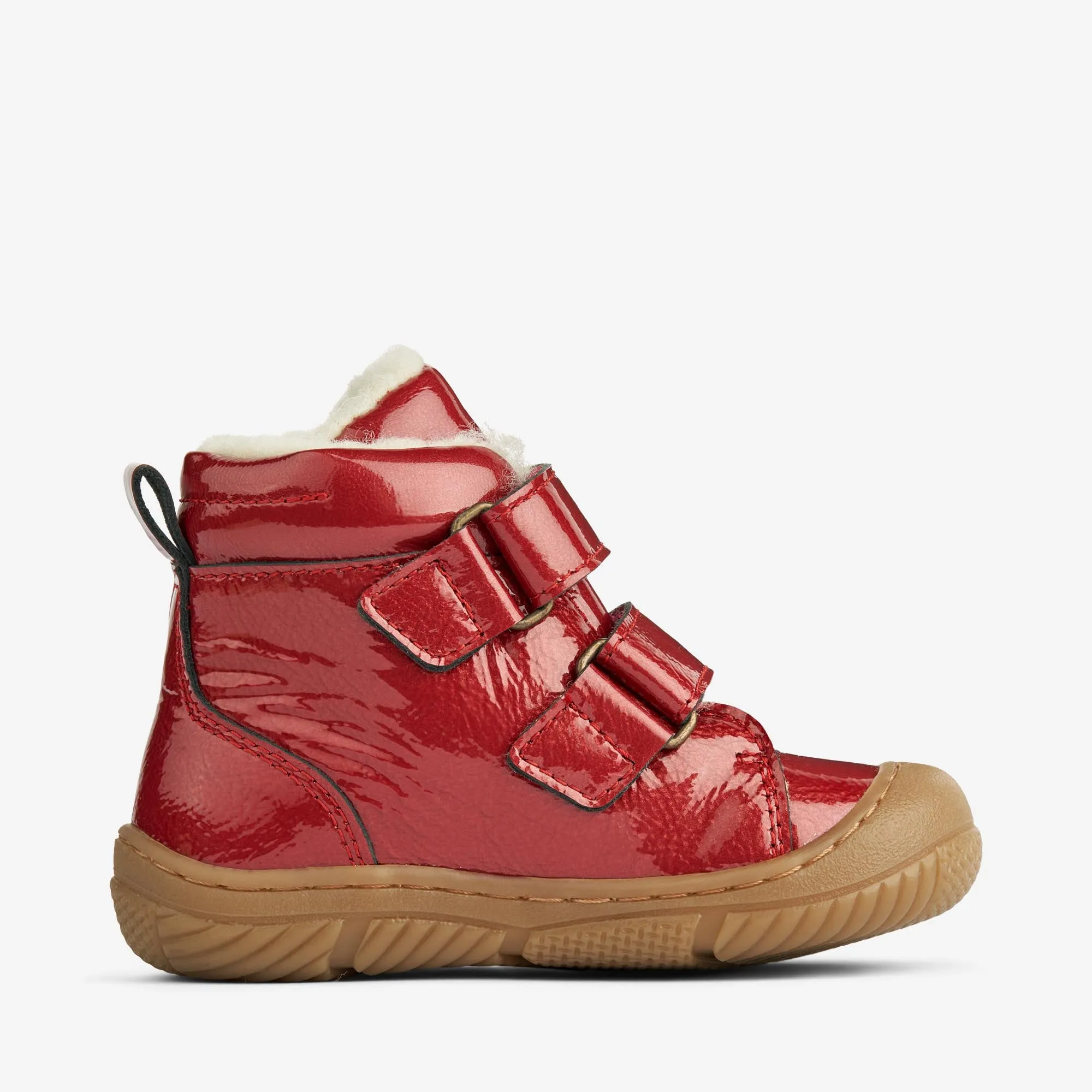 Snugga Wool Patent | Baby - red