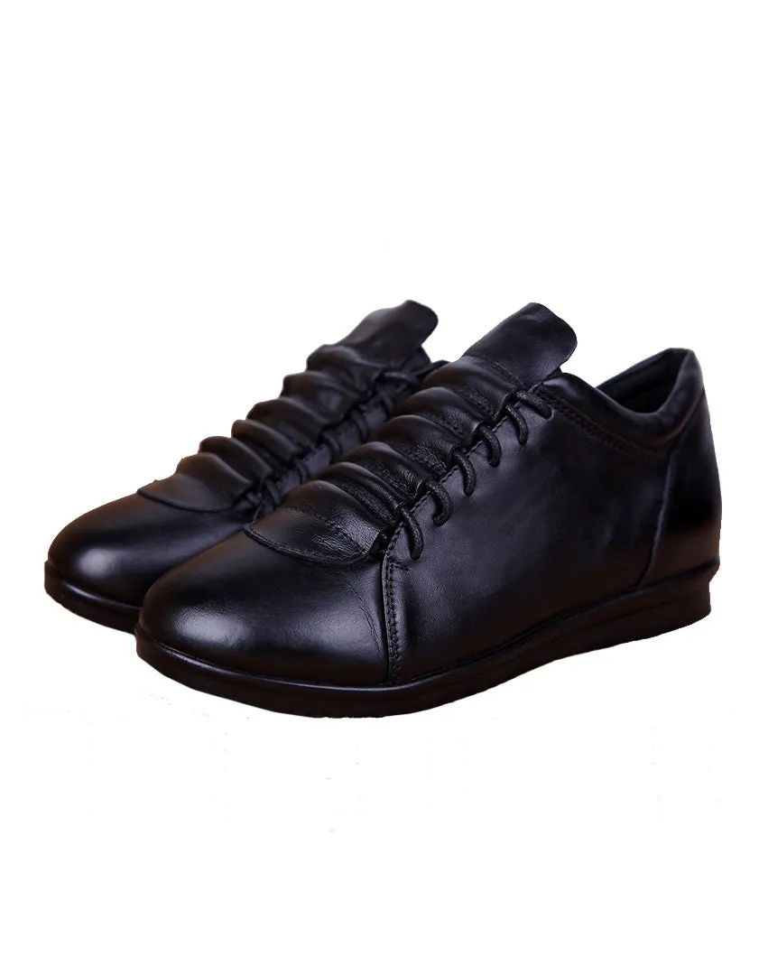 Spring Soft Leather Comfortable Women's Shoes