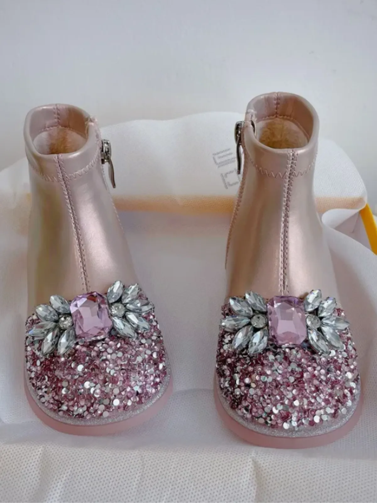 Walk With Elegance Jewel Boots By Liv And Mia