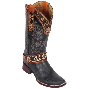 Women's Python Print Boots